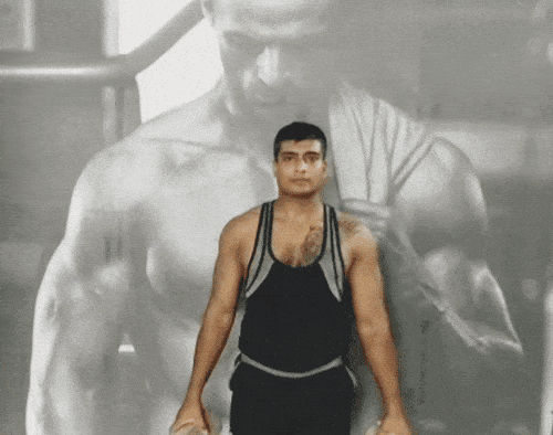 العضلة ذات الرأسين تجعيد الطوب