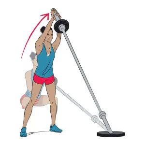 Landmine squat