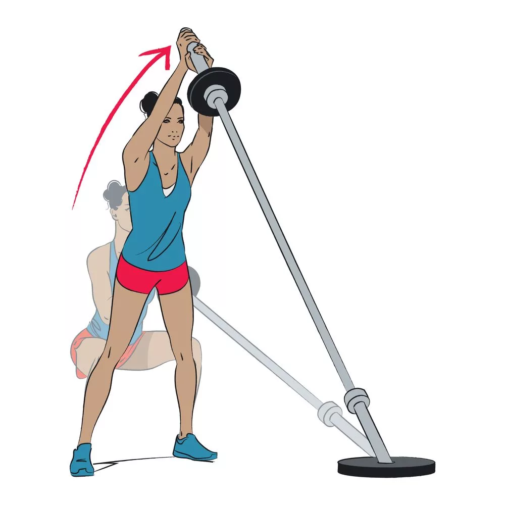 القرفصاء الأرض