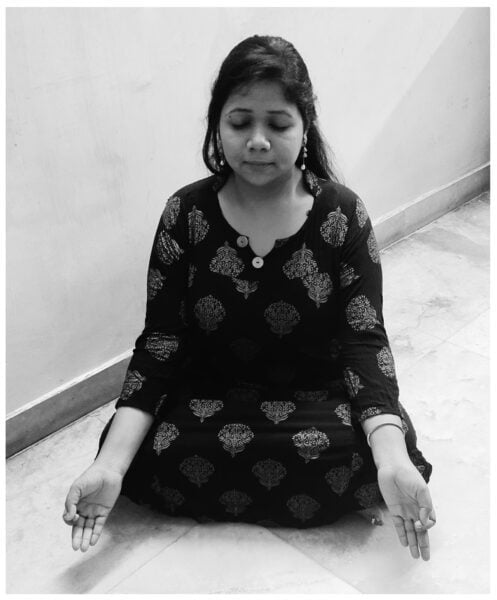 Pose Yoga Sukhasana selama kehamilan