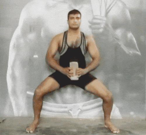 طوب القرفصاء ذو الساق العريضة