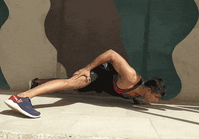 Variasi Push Up Satu Lengan