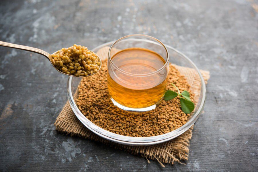 Air Fenugreek Jus Buatan Sendiri Penurunan Berat Badan