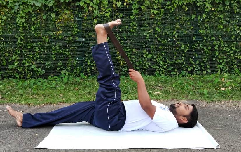 Supta Padangustha Asana