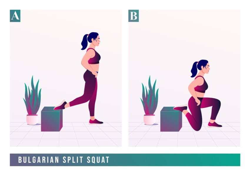 Bulgarian Split Squats