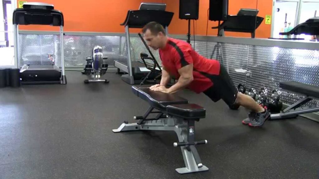 Incline diamante push up