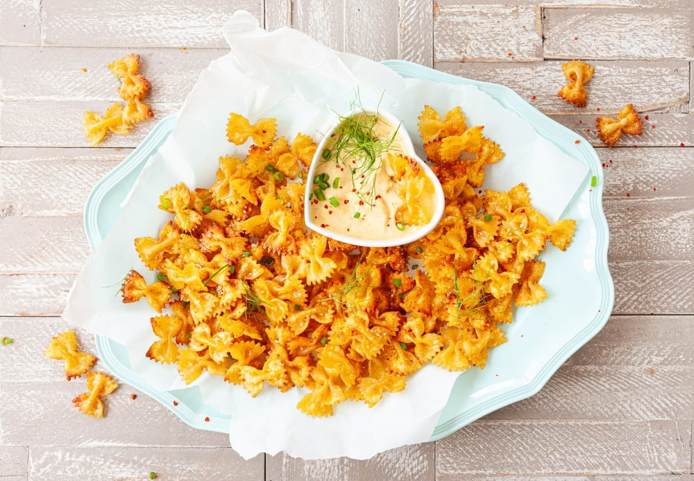 Pasta Chips Air Fryer : Resep dan Nilai Gizi