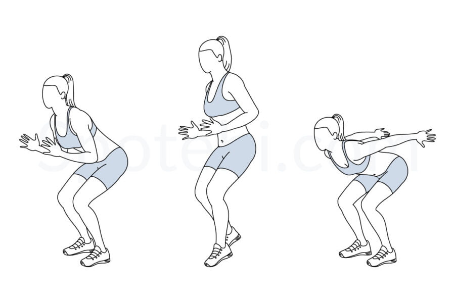 Forward Jumps + 2 To 1 Jump Back