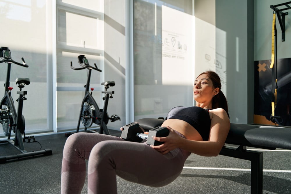 Incrível impulso de quadril de uma perna única