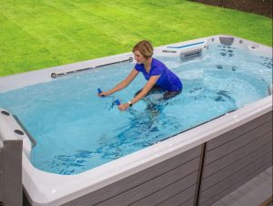 exercícios de spa de natação