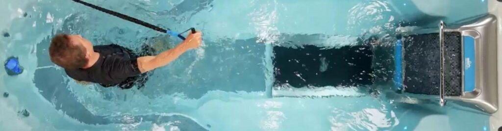 exercícios de spa de natação