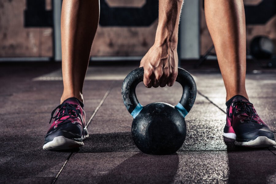 Exercícios de kettlebell para glúteos