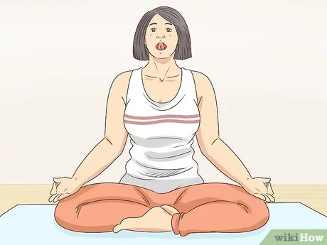 Peregangan lidah cara menghilangkan dagu ganda dengan cepat