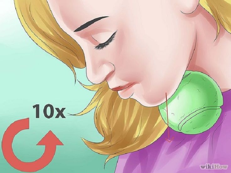 bola tenis dagu roll