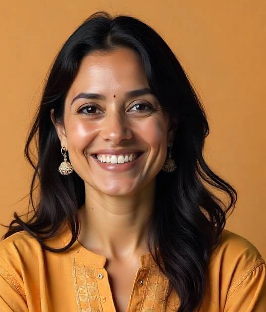 Pamela Sharma>    </div>  </div></div>< kelas H4=