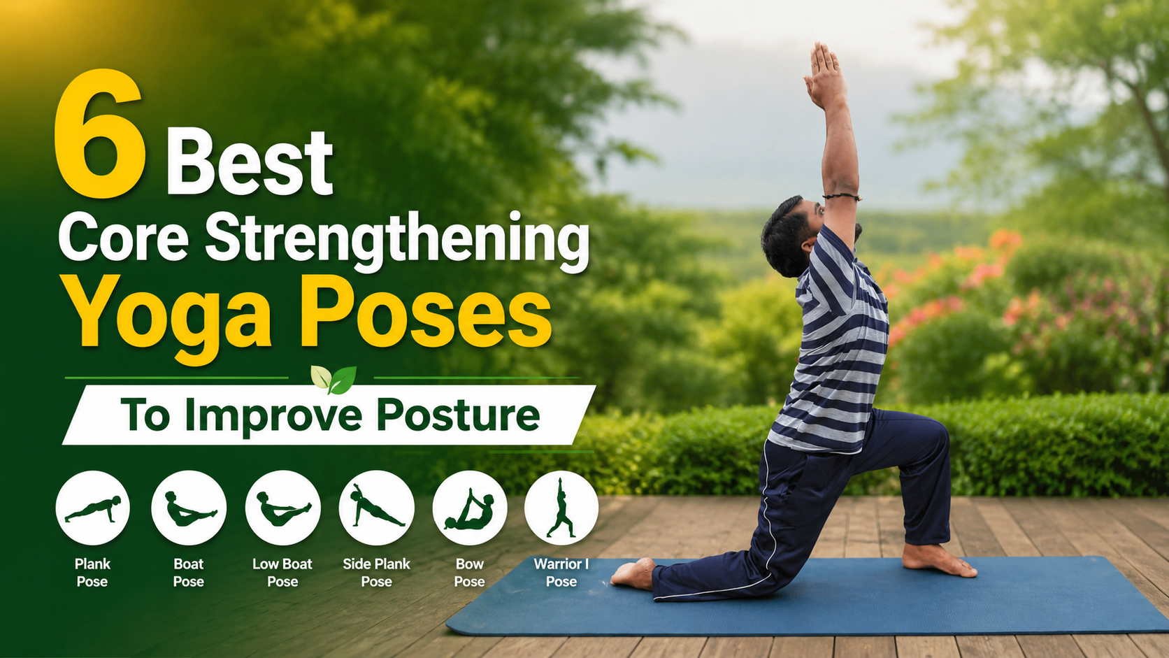 6 Best Core Strengthening Yoga Poses To Improve Posture