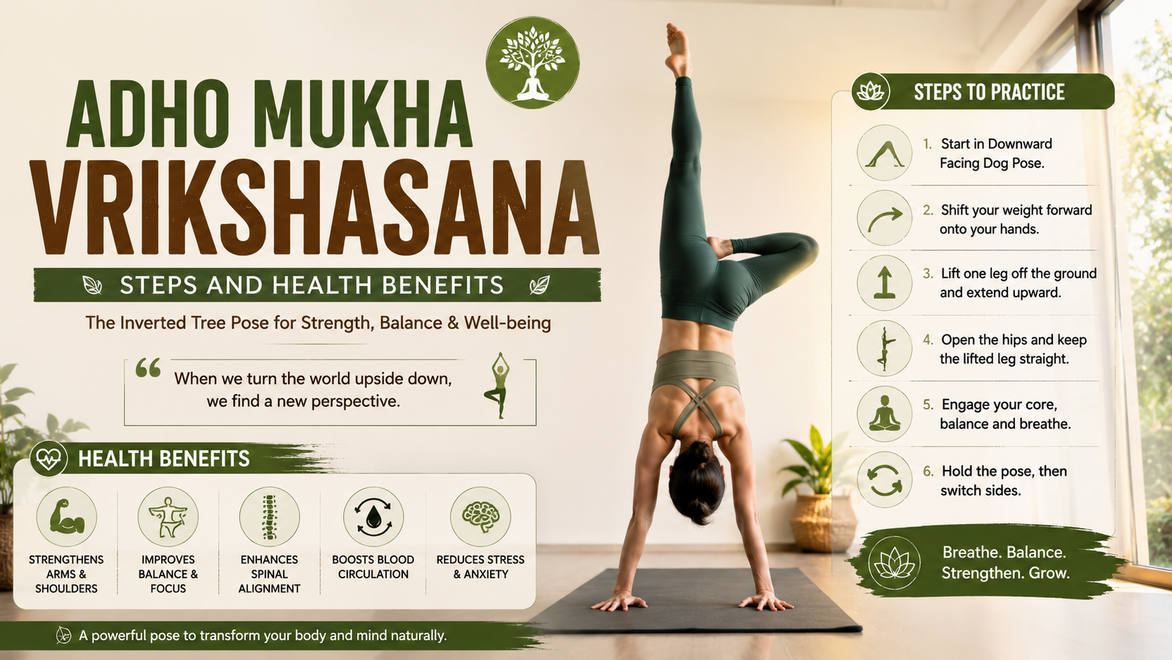 Adho Mukha Vrikshasana