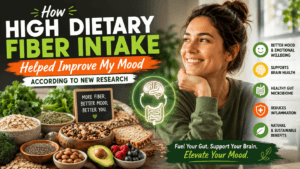 How High Dietary Fiber Intake Helped Improve My Mood According to New Research