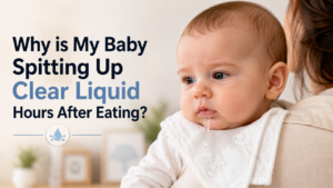 My Baby Spitting Up Clear Liquid Hours After Eatings