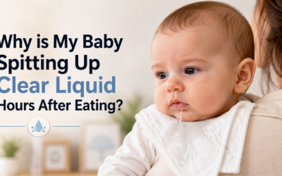 My Baby Spitting Up Clear Liquid Hours After Eatings