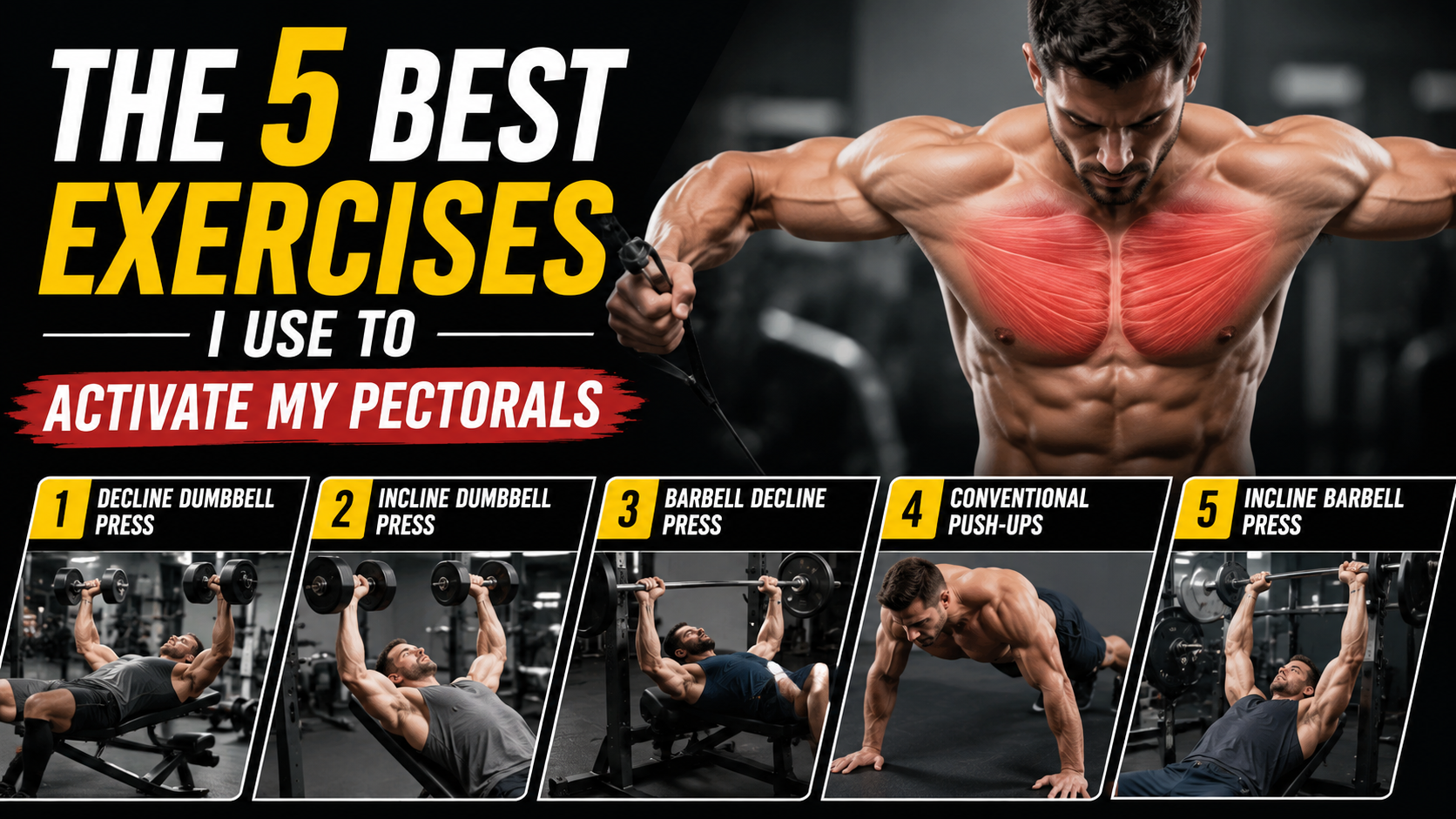 The 5 Best Exercises I Use to Activate My Pectorals