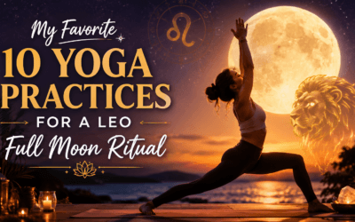 Yoga Practices for a Leo Full Moon Ritual