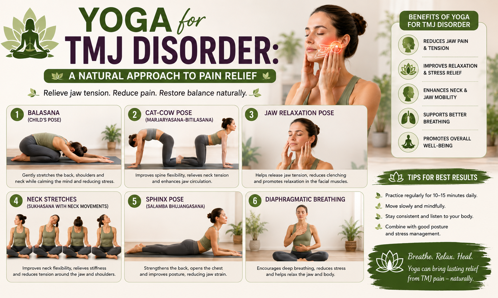 Yoga for TMJ Disorder