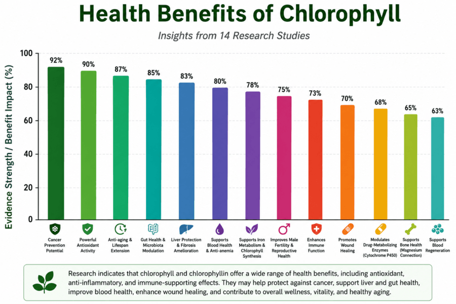 research of chlorophyll