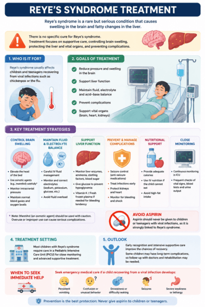 reye syndrome infographic