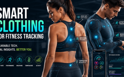 Roupas inteligentes para rastreamento de condicionamento físico