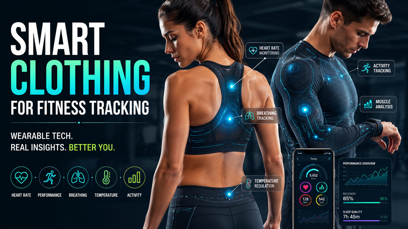 Smart Clothing for Fitness Tracking