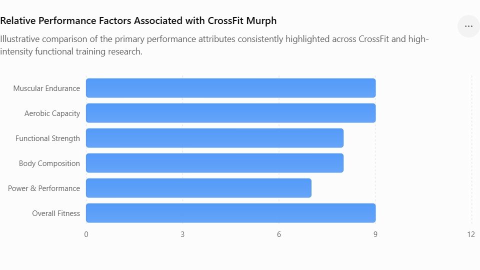 Relative Performance Factors Associated with CrossFit Murph
