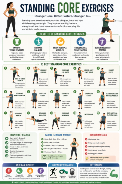 Standing Core Exercises