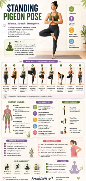 Standing Pigeon Pose
