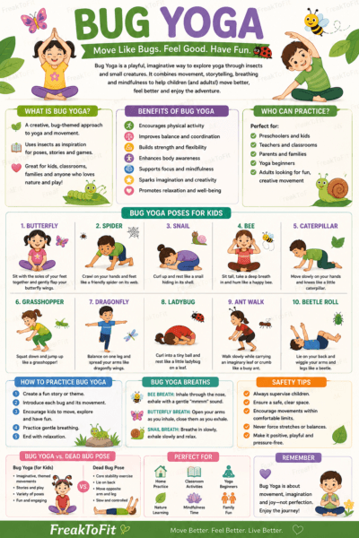 bug yoga infographic