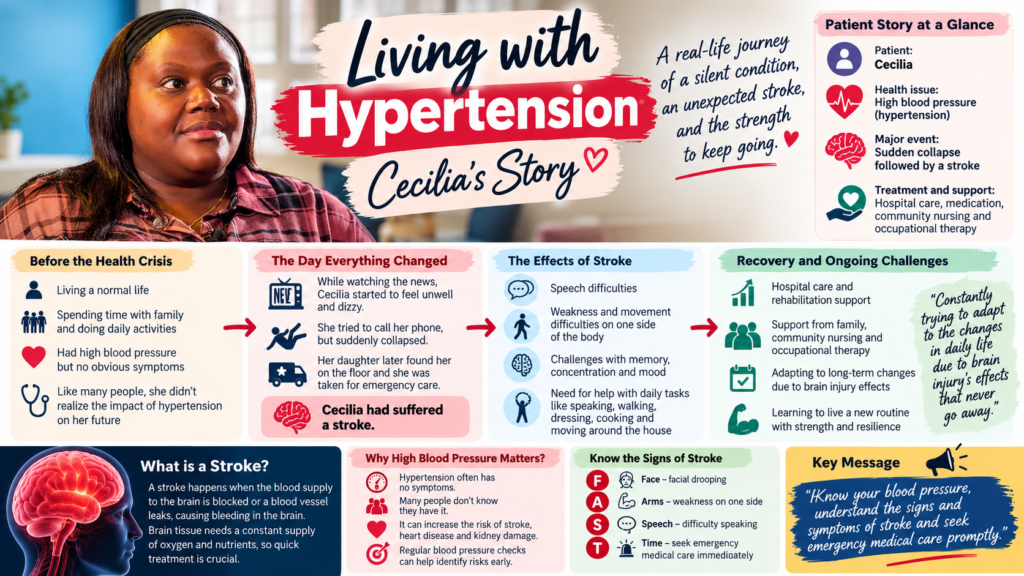 Cecilia’s Hypertension and Stroke Journey